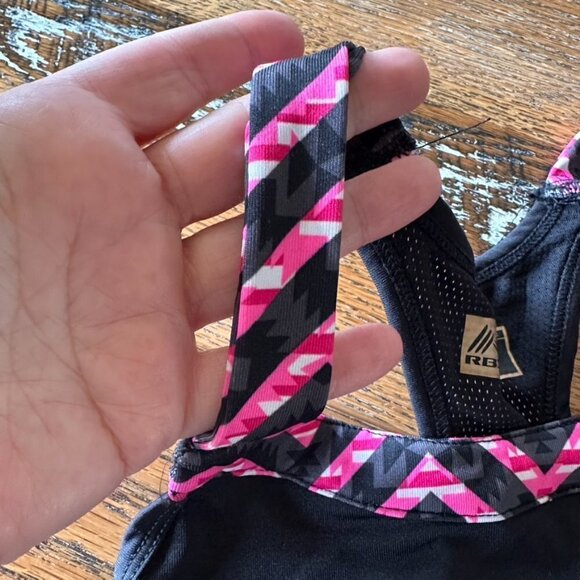 RBX Girls Racerback Sports Bra Size 10/12 - Picture 4 of 10